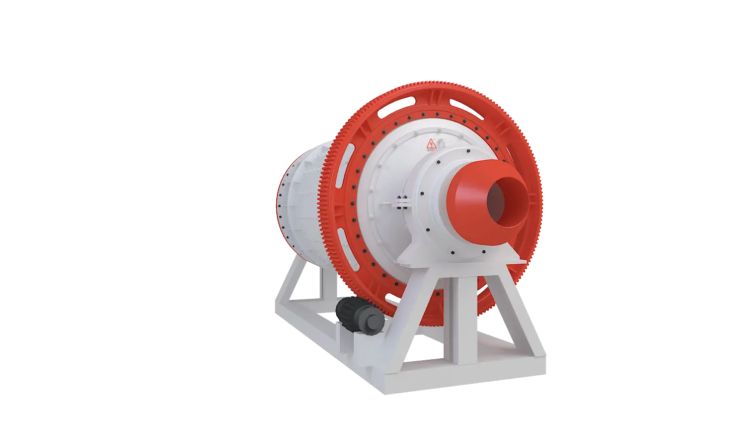 制砂棒磨机360度旋转图