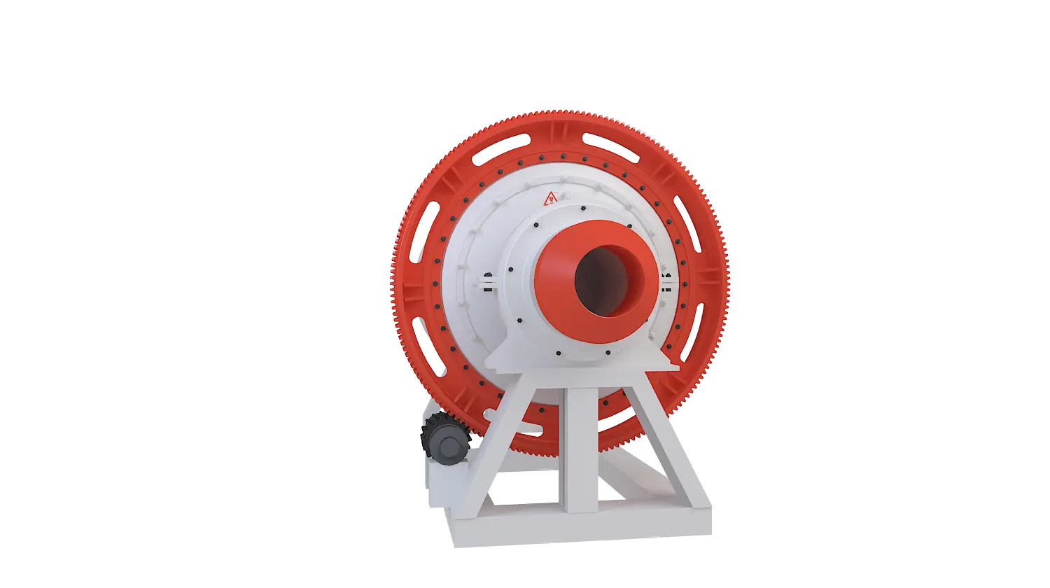 制砂棒磨机360度旋转图