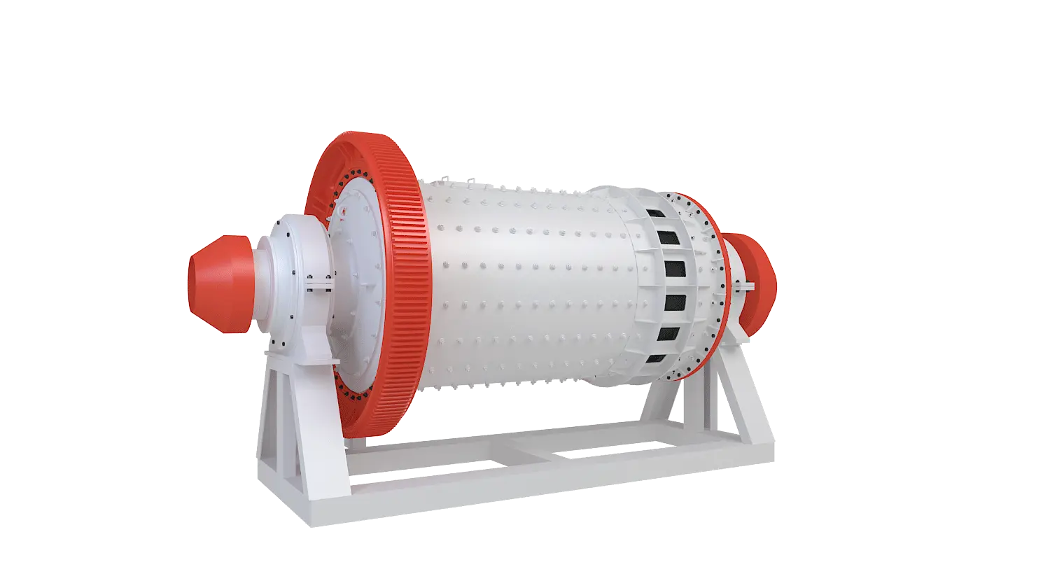 制砂棒磨机360度旋转图