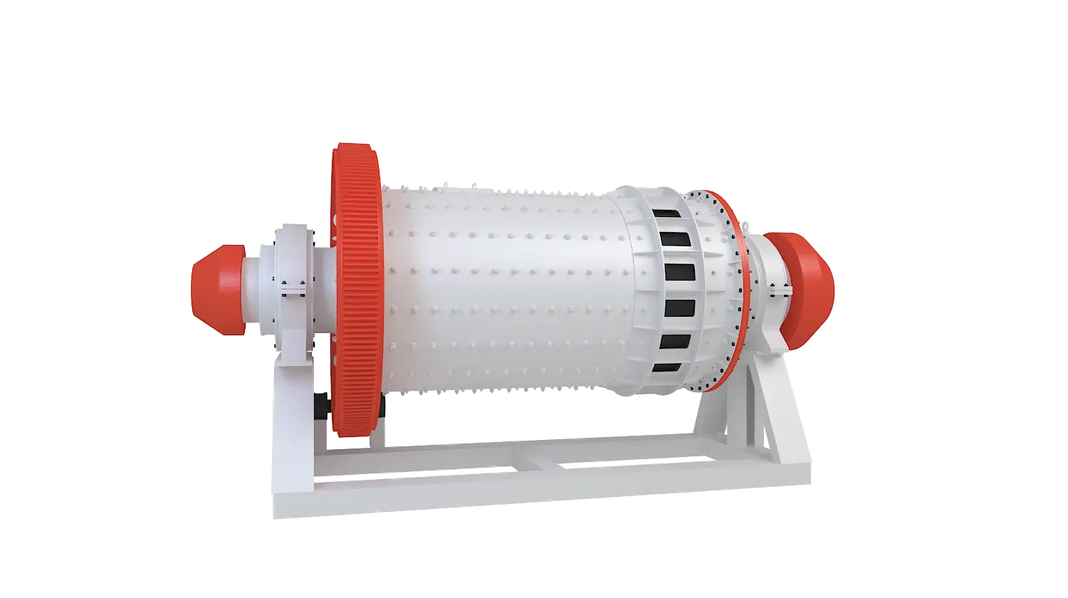 制砂棒磨机360度旋转图