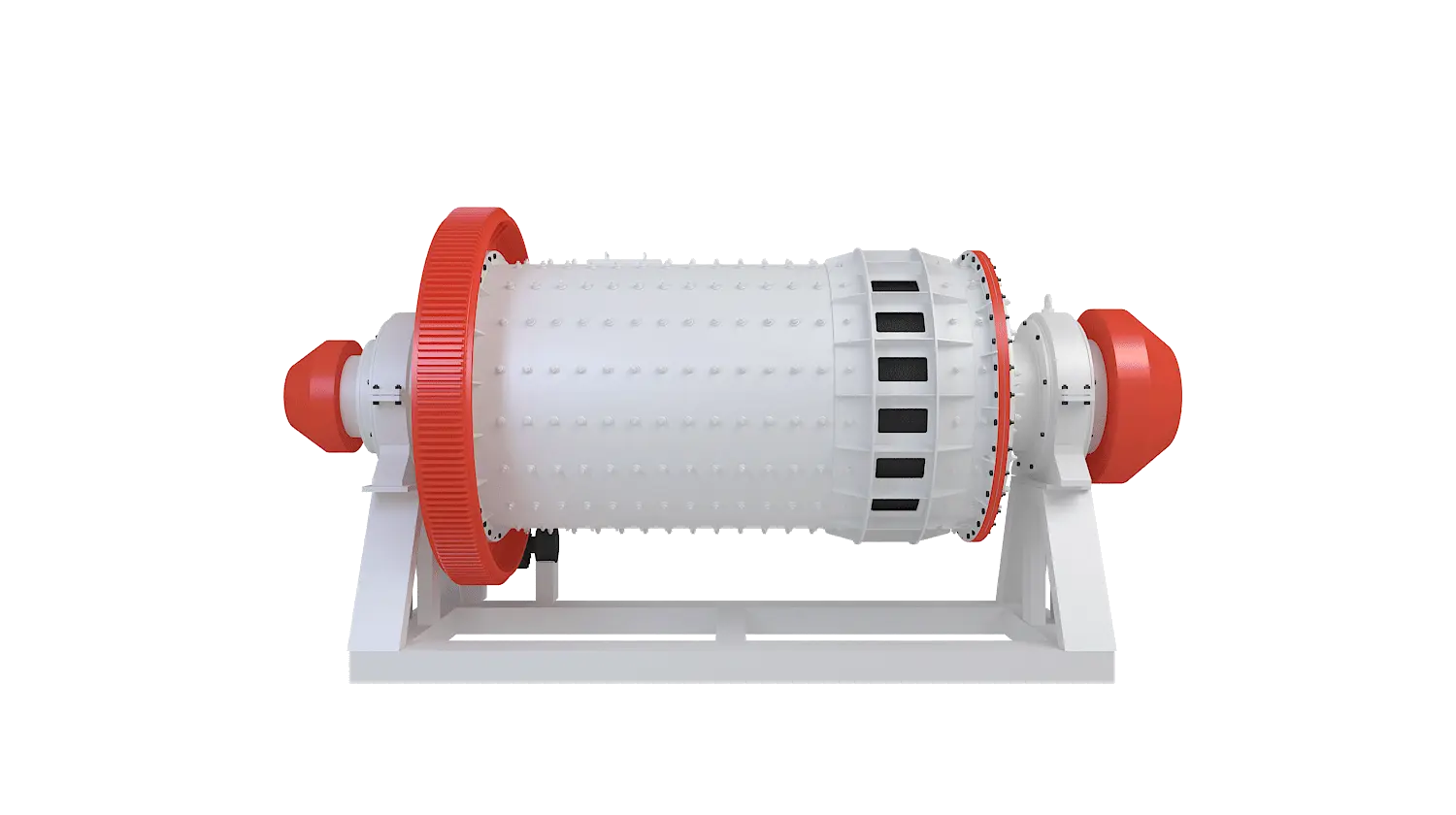 制砂棒磨机360度旋转图