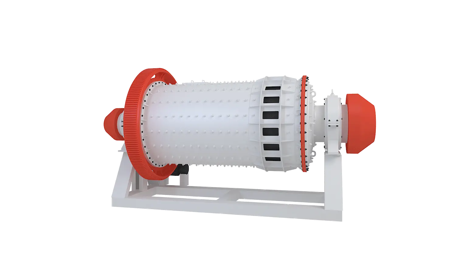 制砂棒磨机360度旋转图