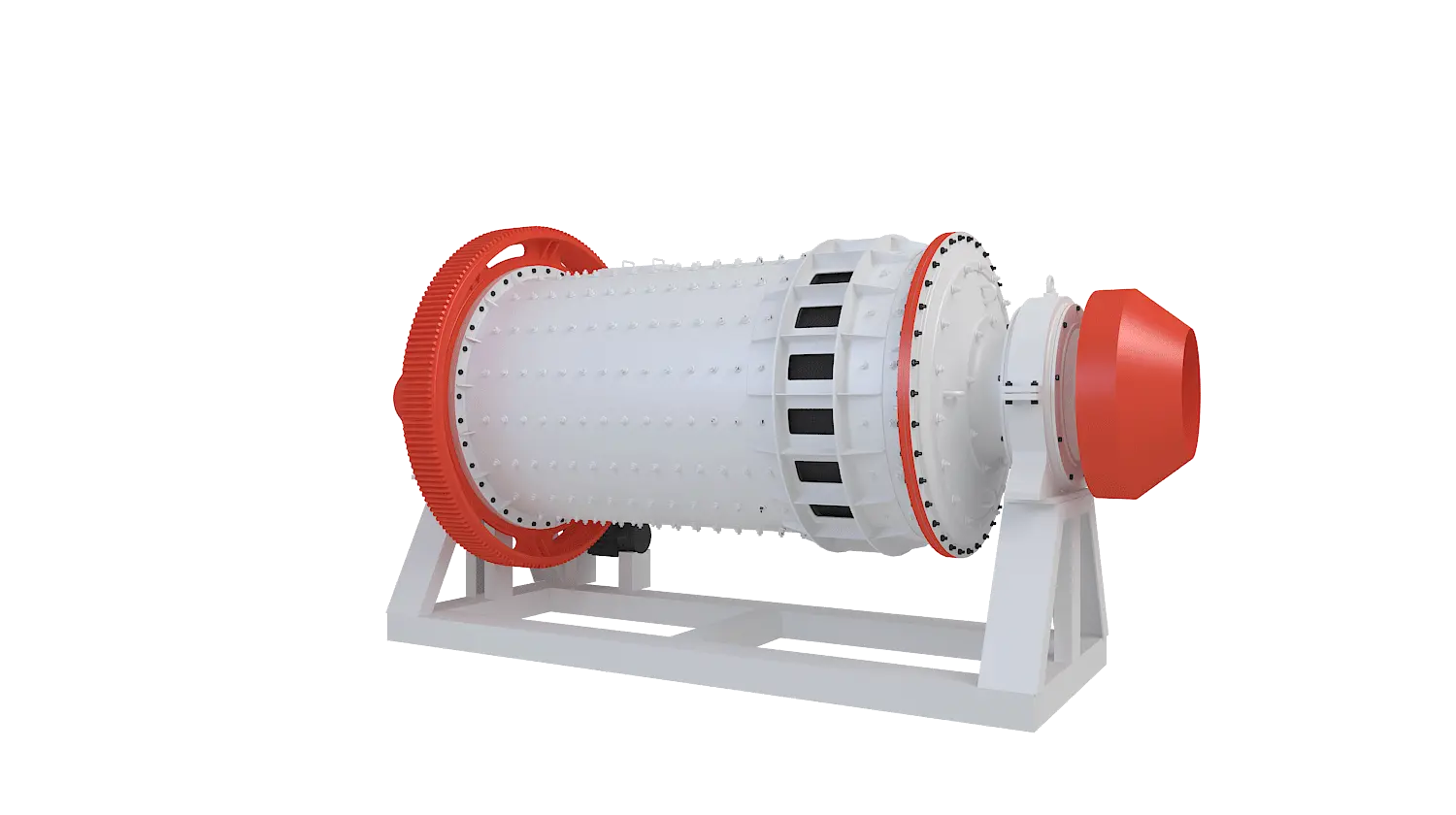 制砂棒磨机360度旋转图