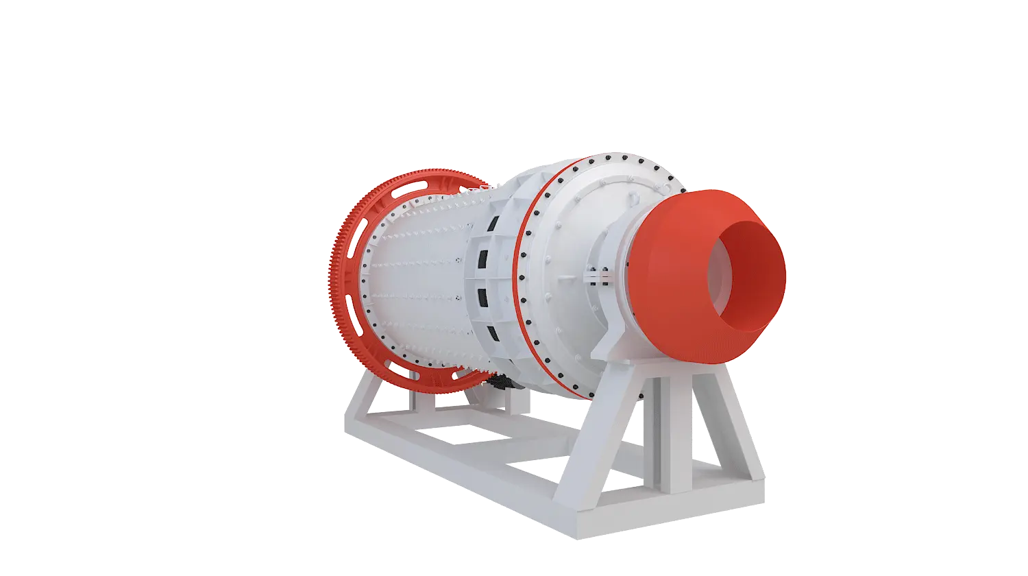 制砂棒磨机360度旋转图