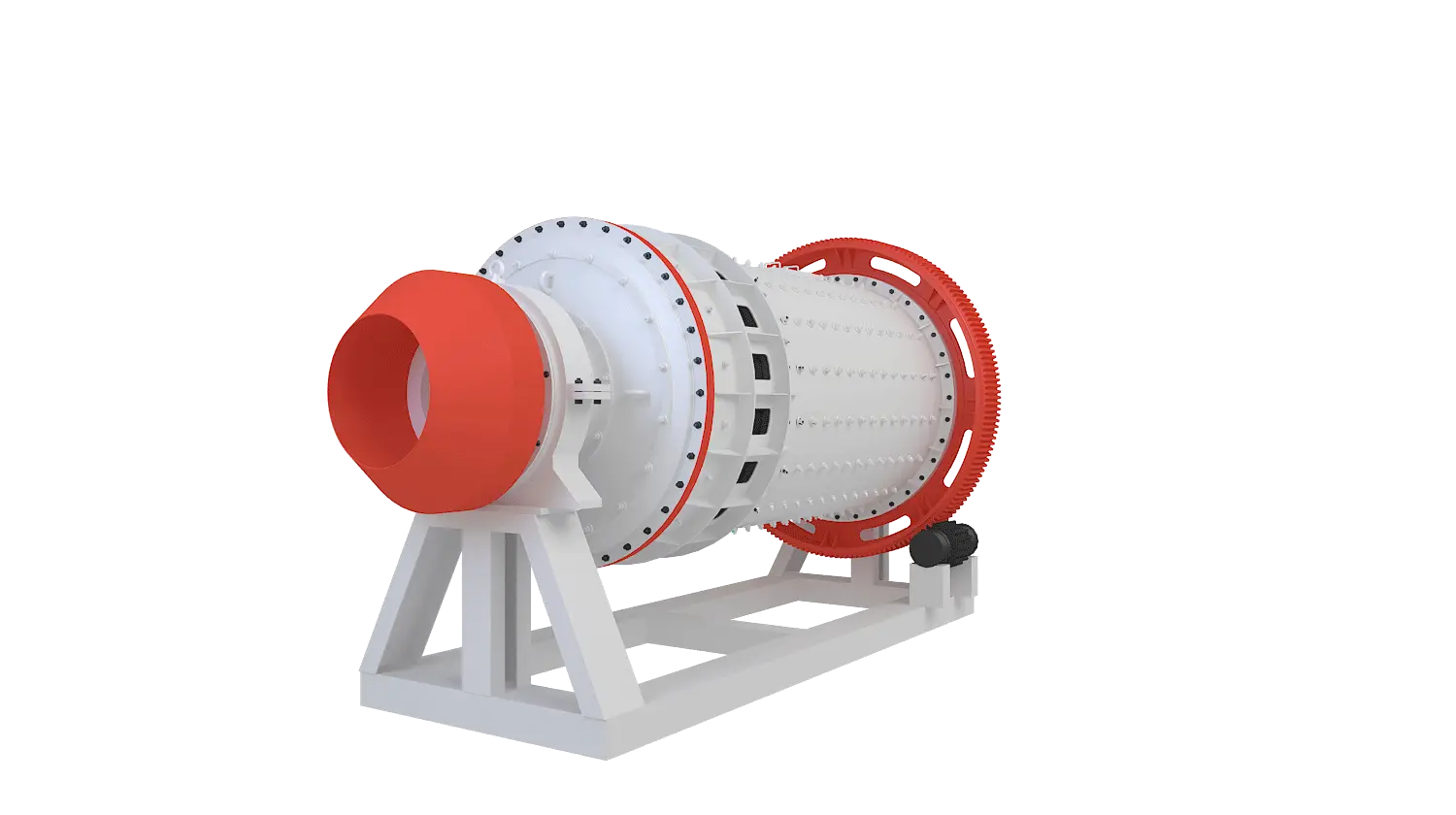 制砂棒磨机360度旋转图