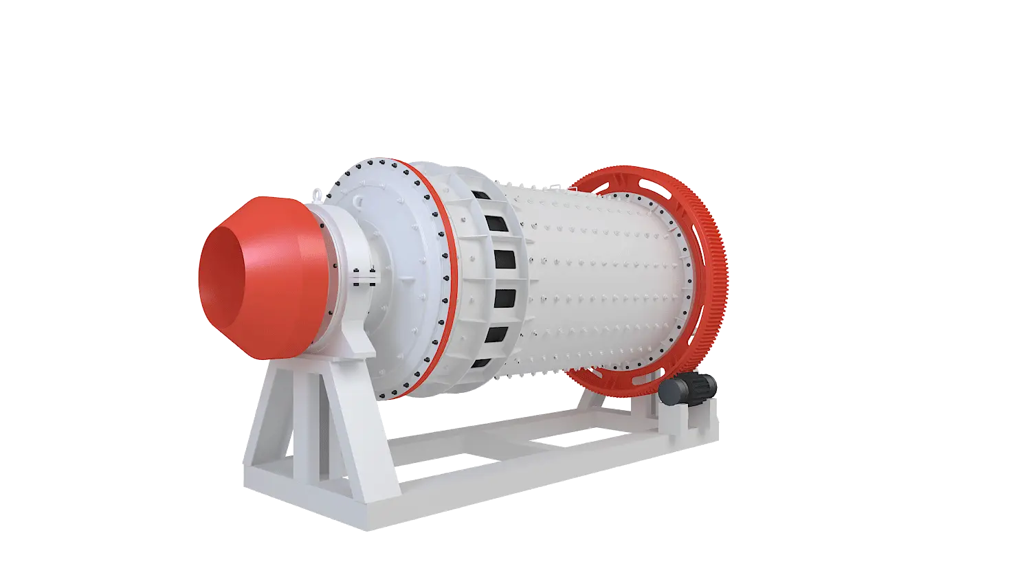 制砂棒磨机360度旋转图