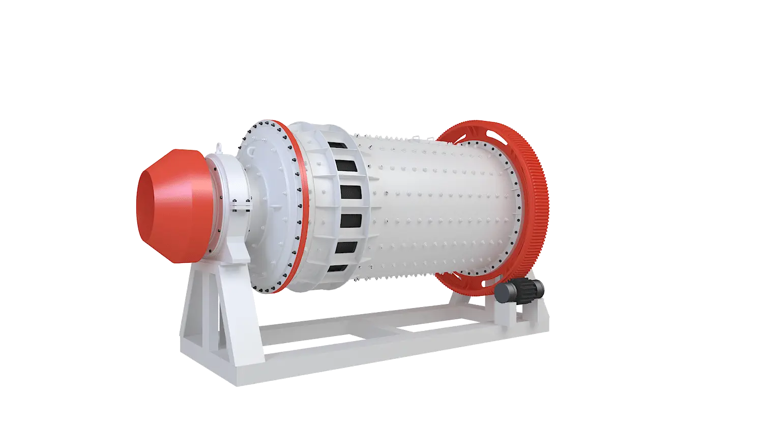 制砂棒磨机360度旋转图