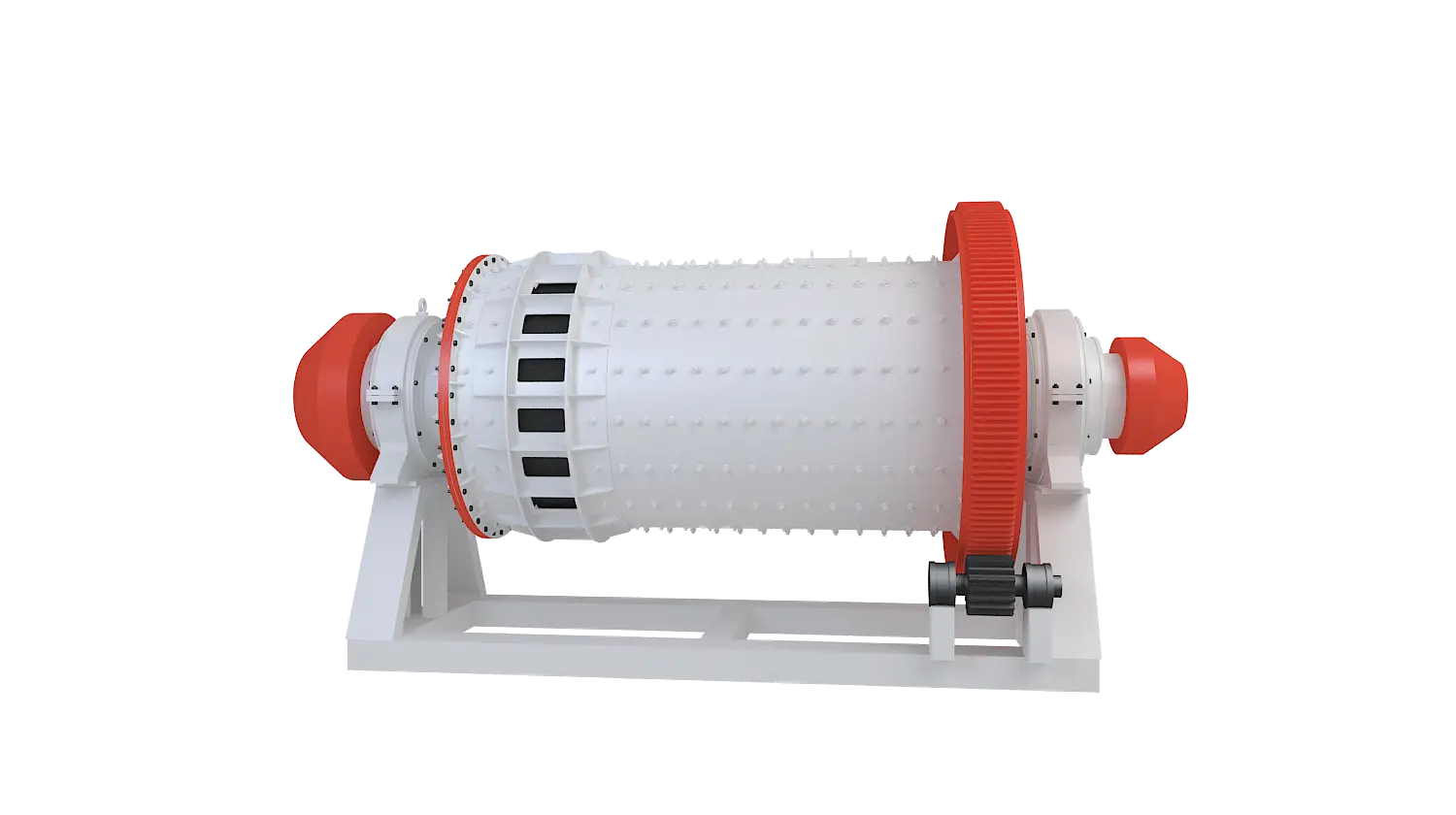 制砂棒磨机360度旋转图