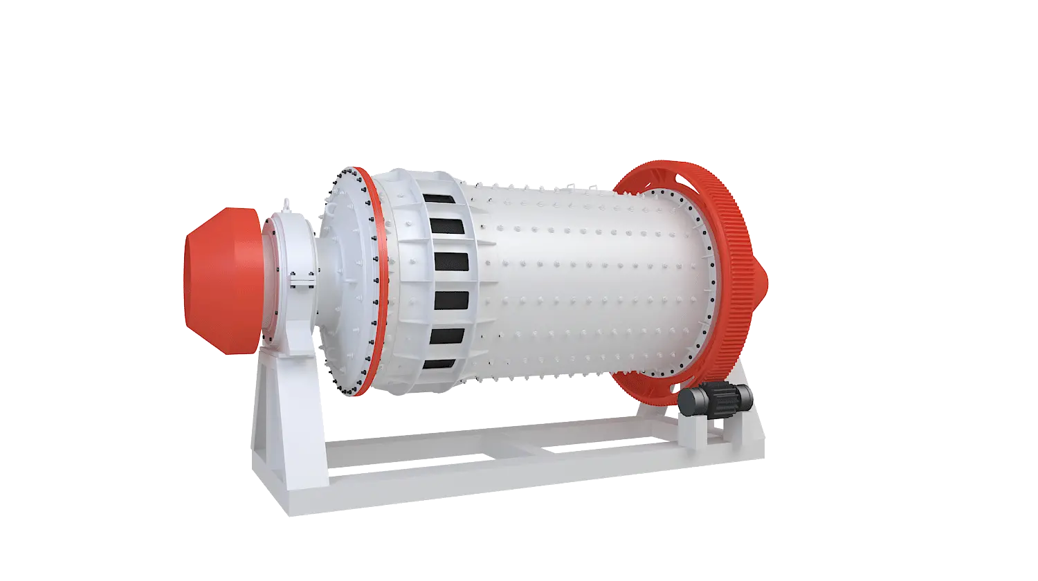 制砂棒磨机360度旋转图