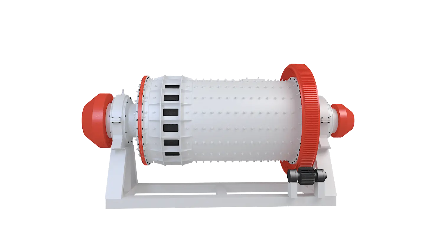 制砂棒磨机360度旋转图