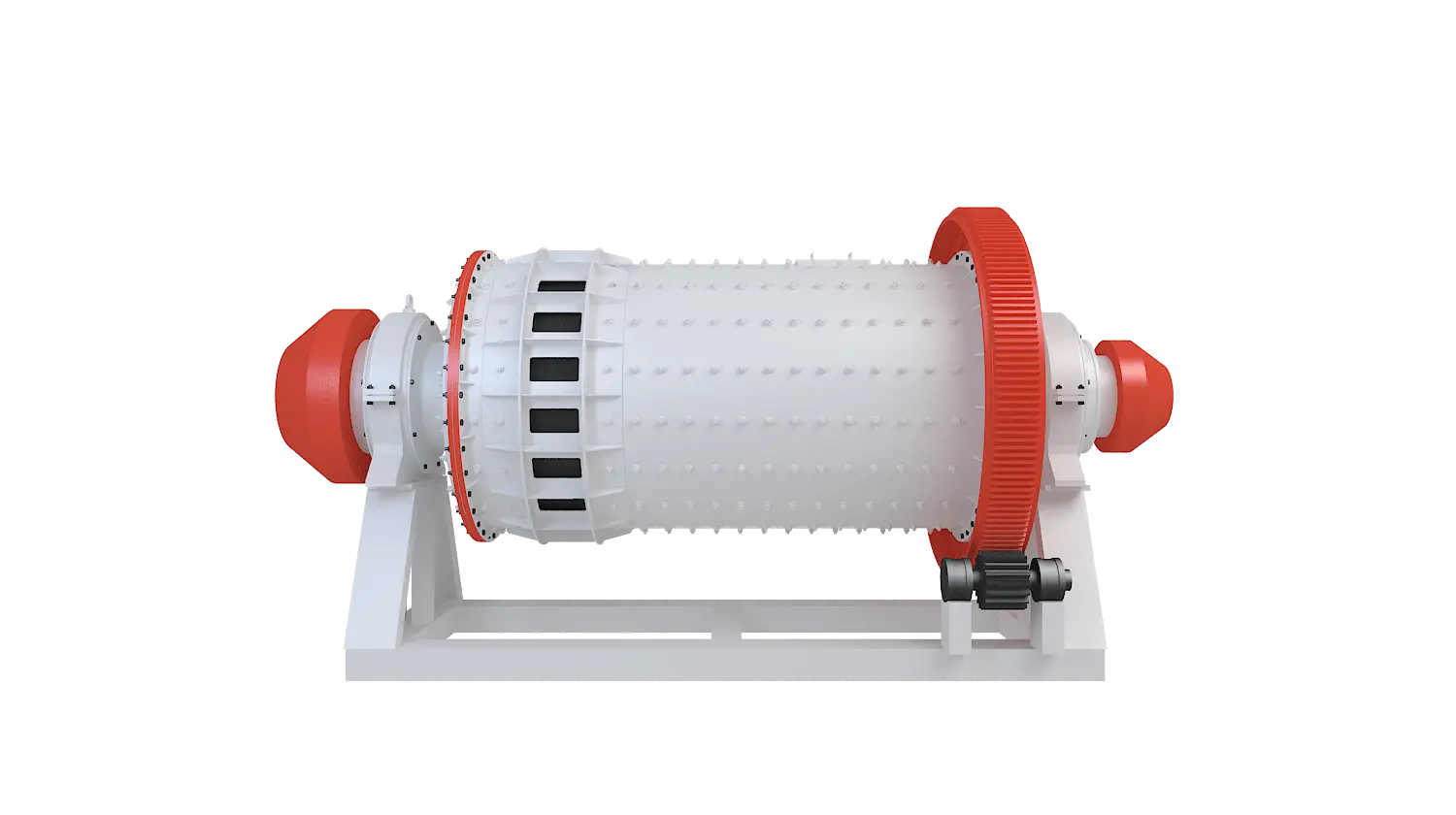 制砂棒磨机360度旋转图