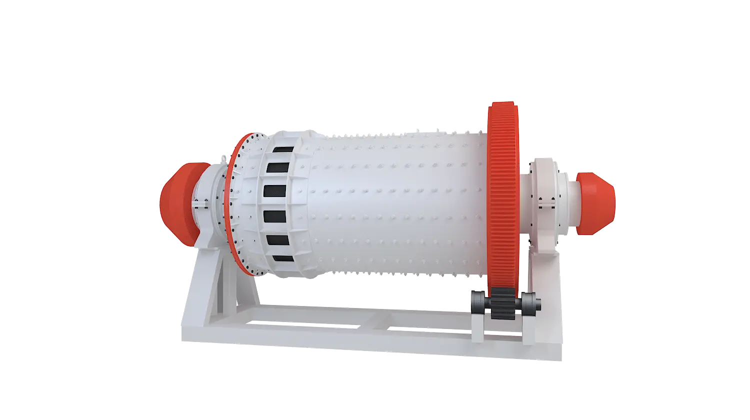 制砂棒磨机360度旋转图