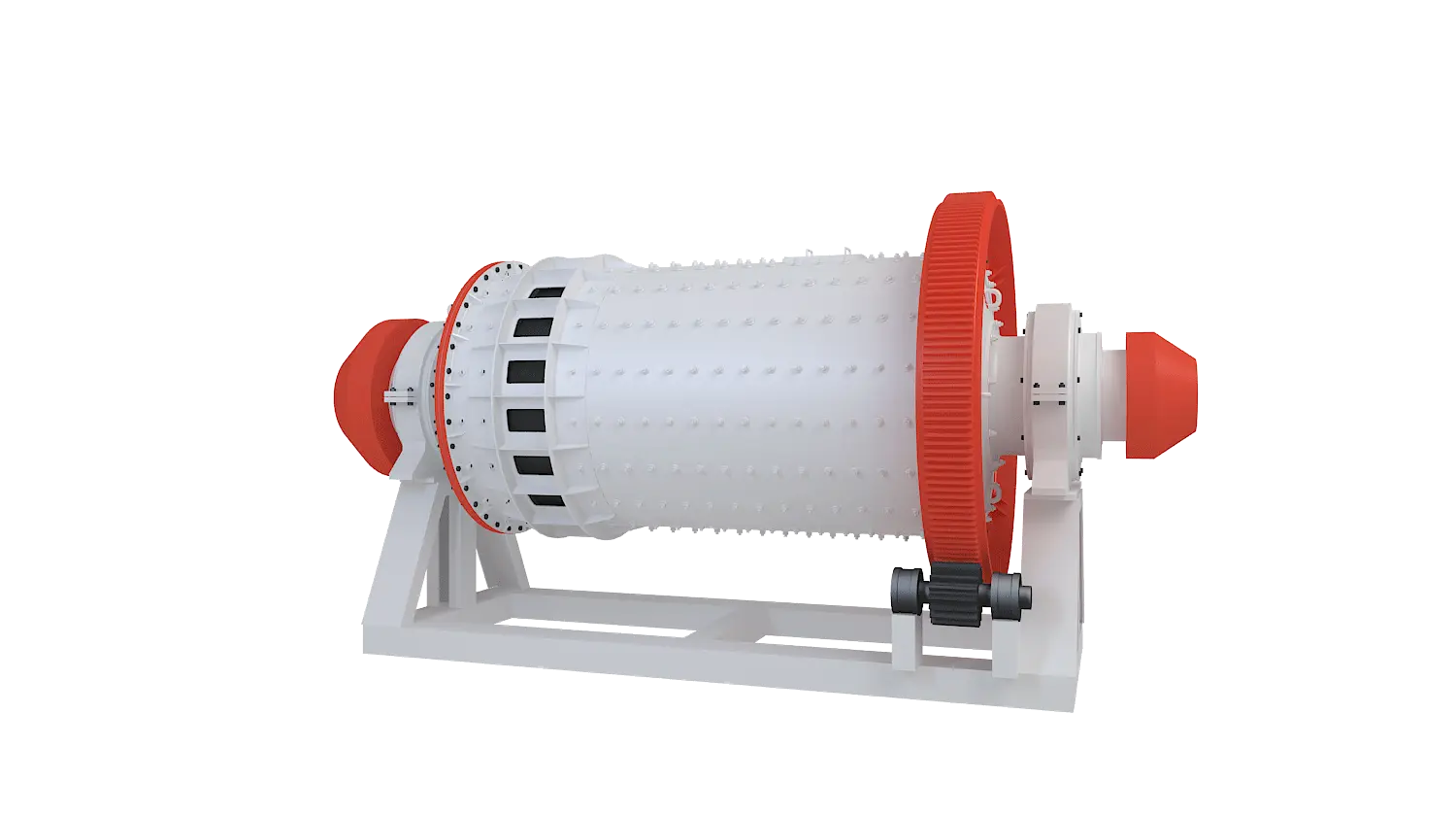 制砂棒磨机360度旋转图