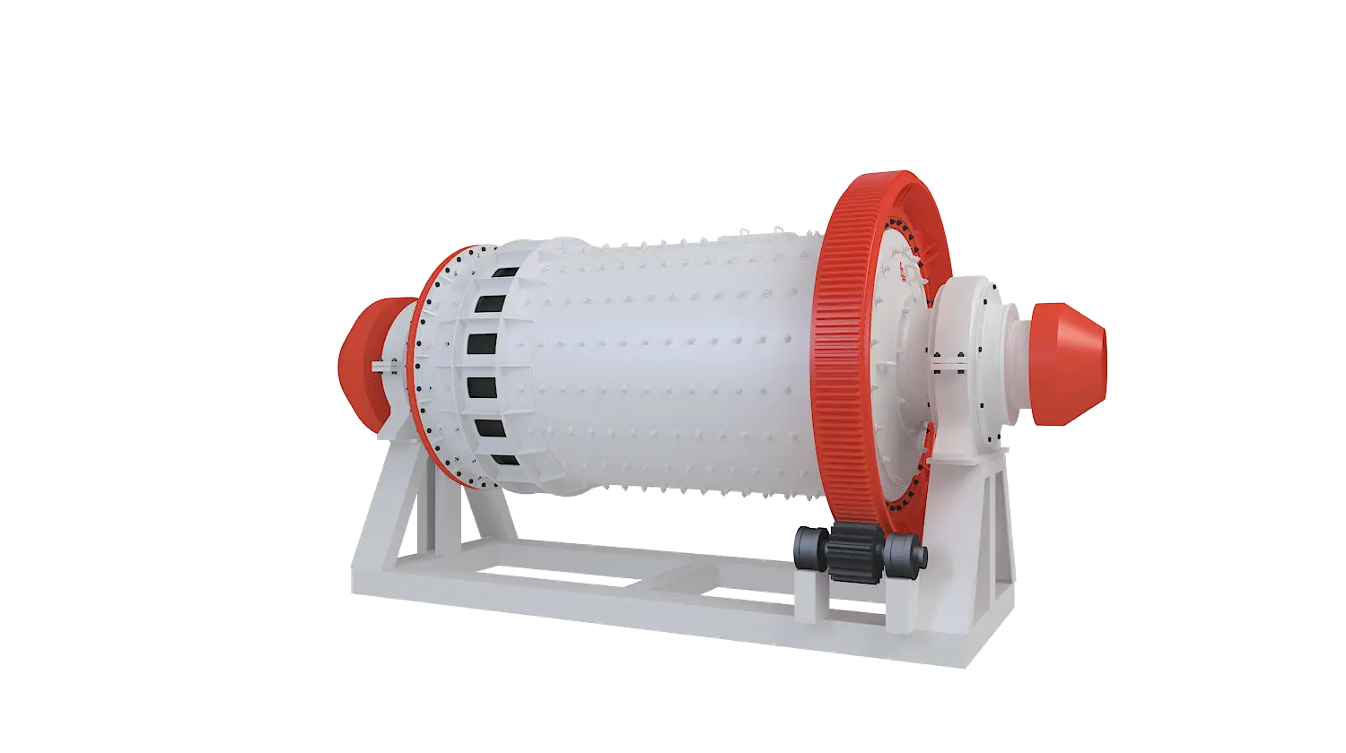 制砂棒磨机360度旋转图