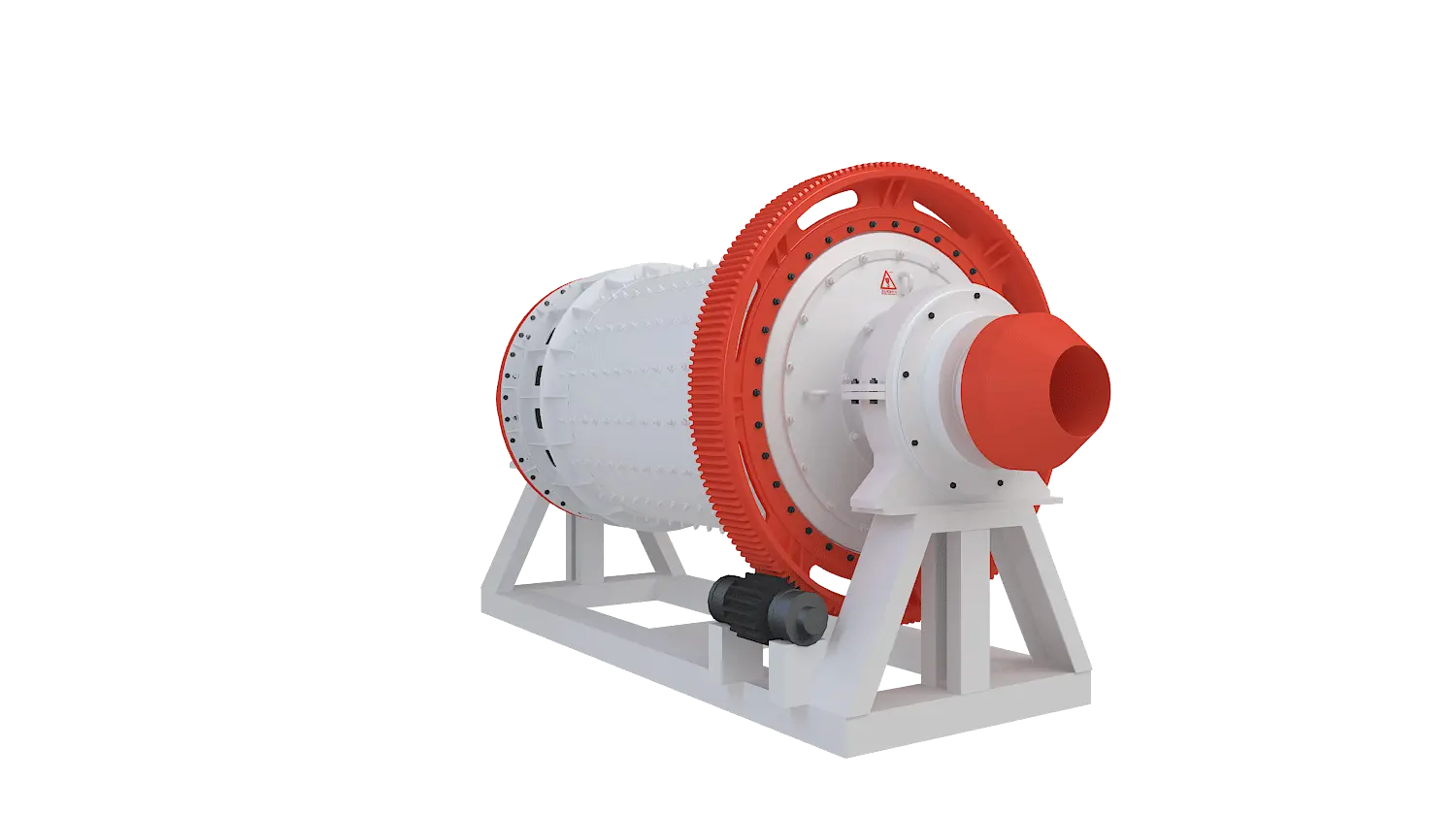 制砂棒磨机360度旋转图