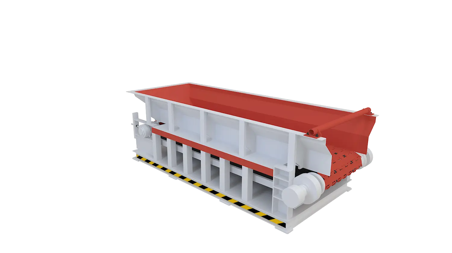 板式给料机360度旋转图