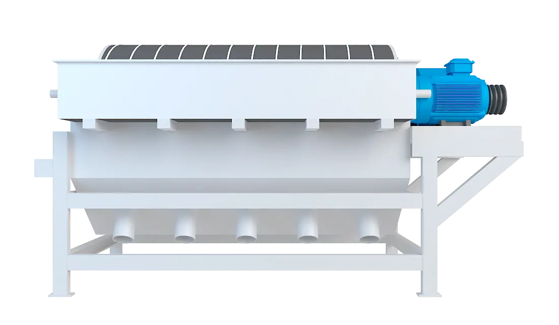 永磁筒式磁选机360度旋转图