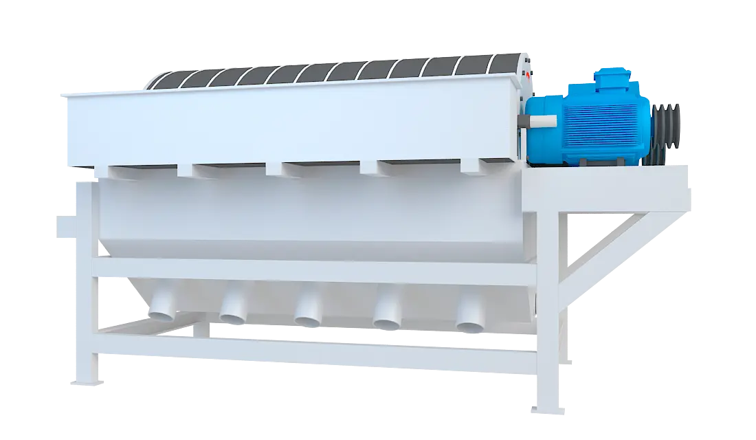 永磁筒式磁选机360度旋转图