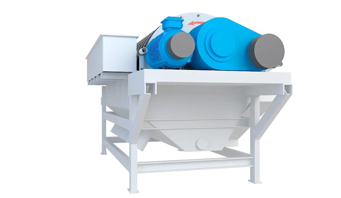 永磁筒式磁选机360度旋转图