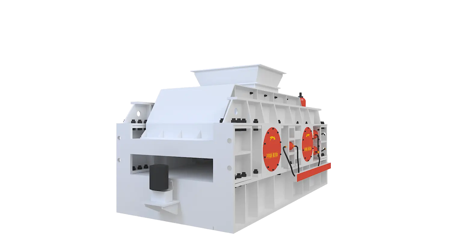 对辊制砂机360度旋转图