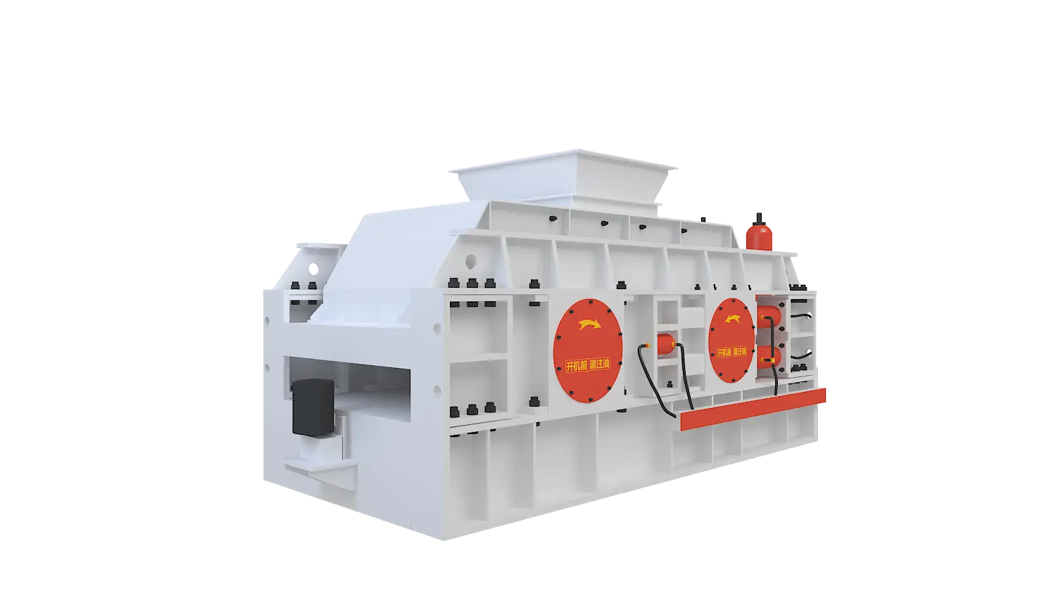 对辊制砂机360度旋转图