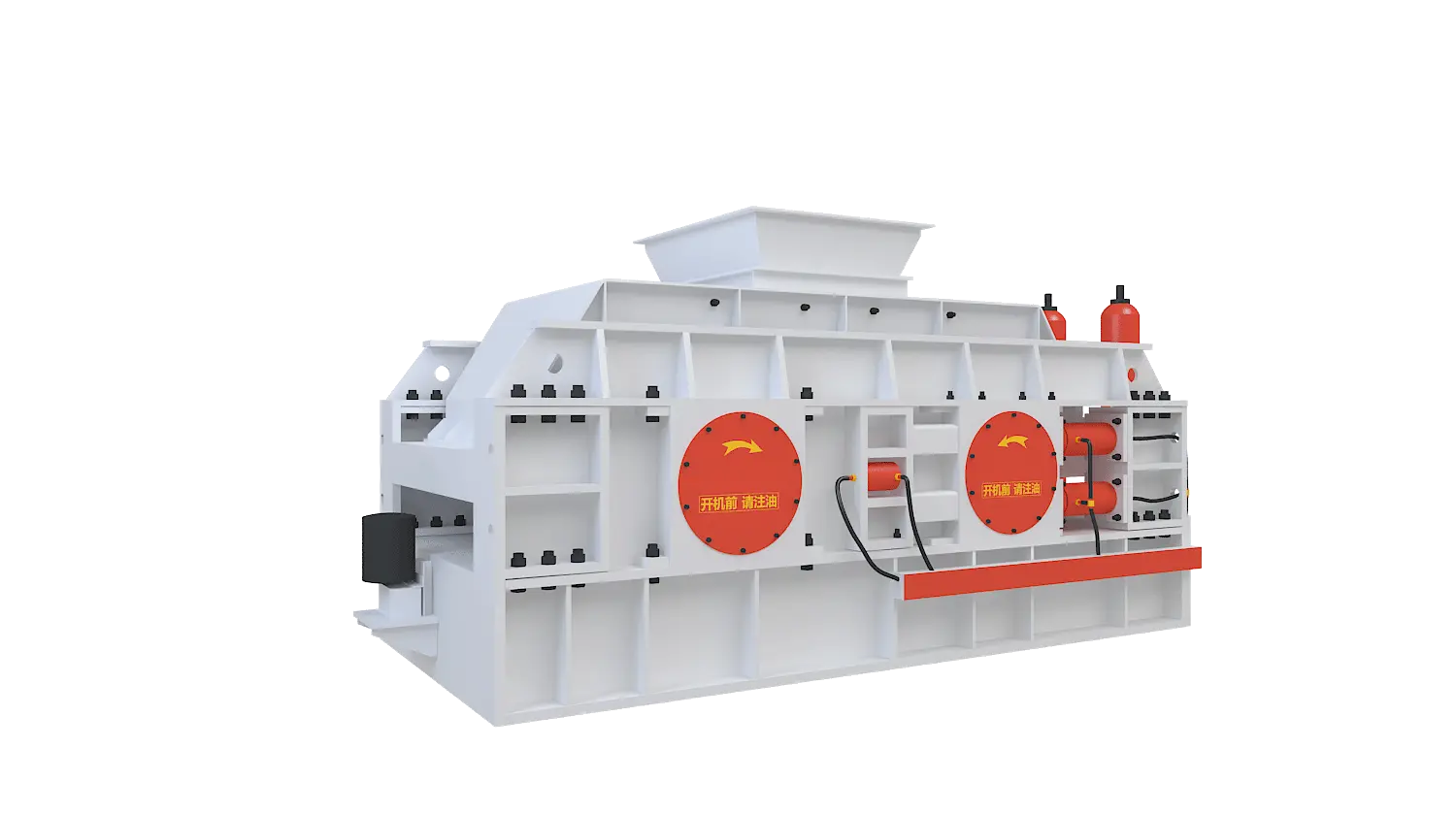 对辊制砂机360度旋转图