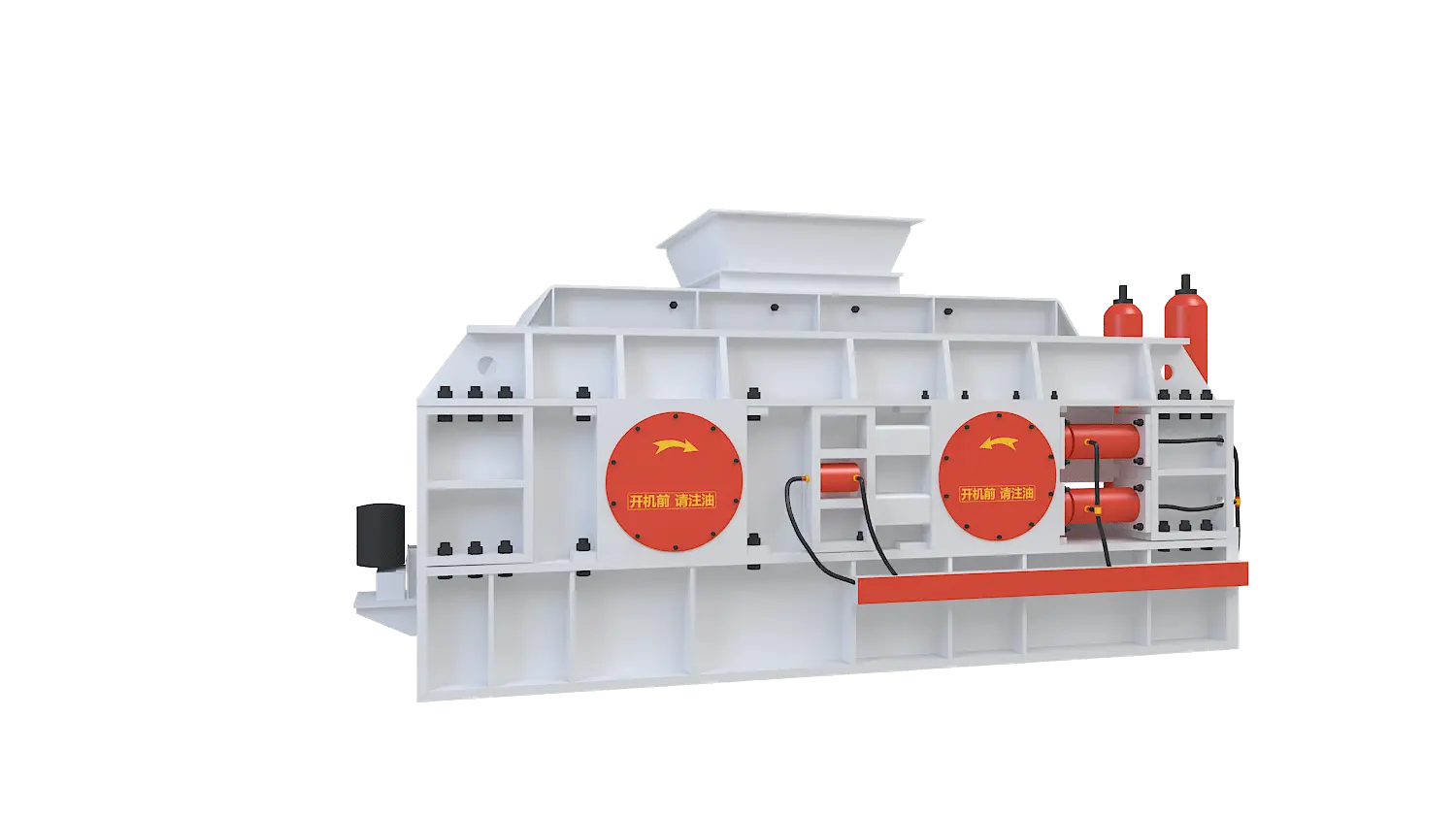 对辊制砂机360度旋转图