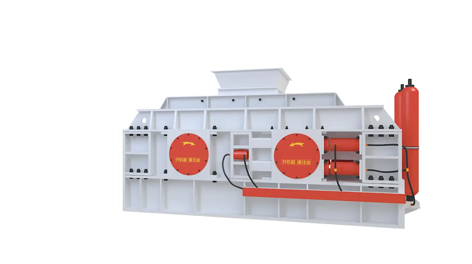 对辊制砂机360度旋转图