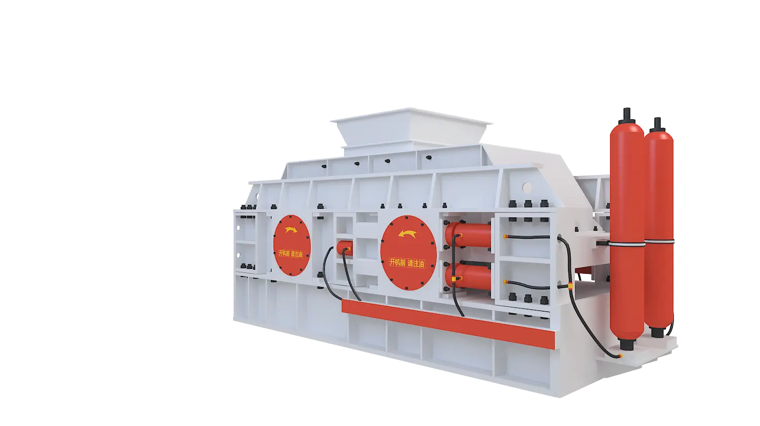 对辊制砂机360度旋转图