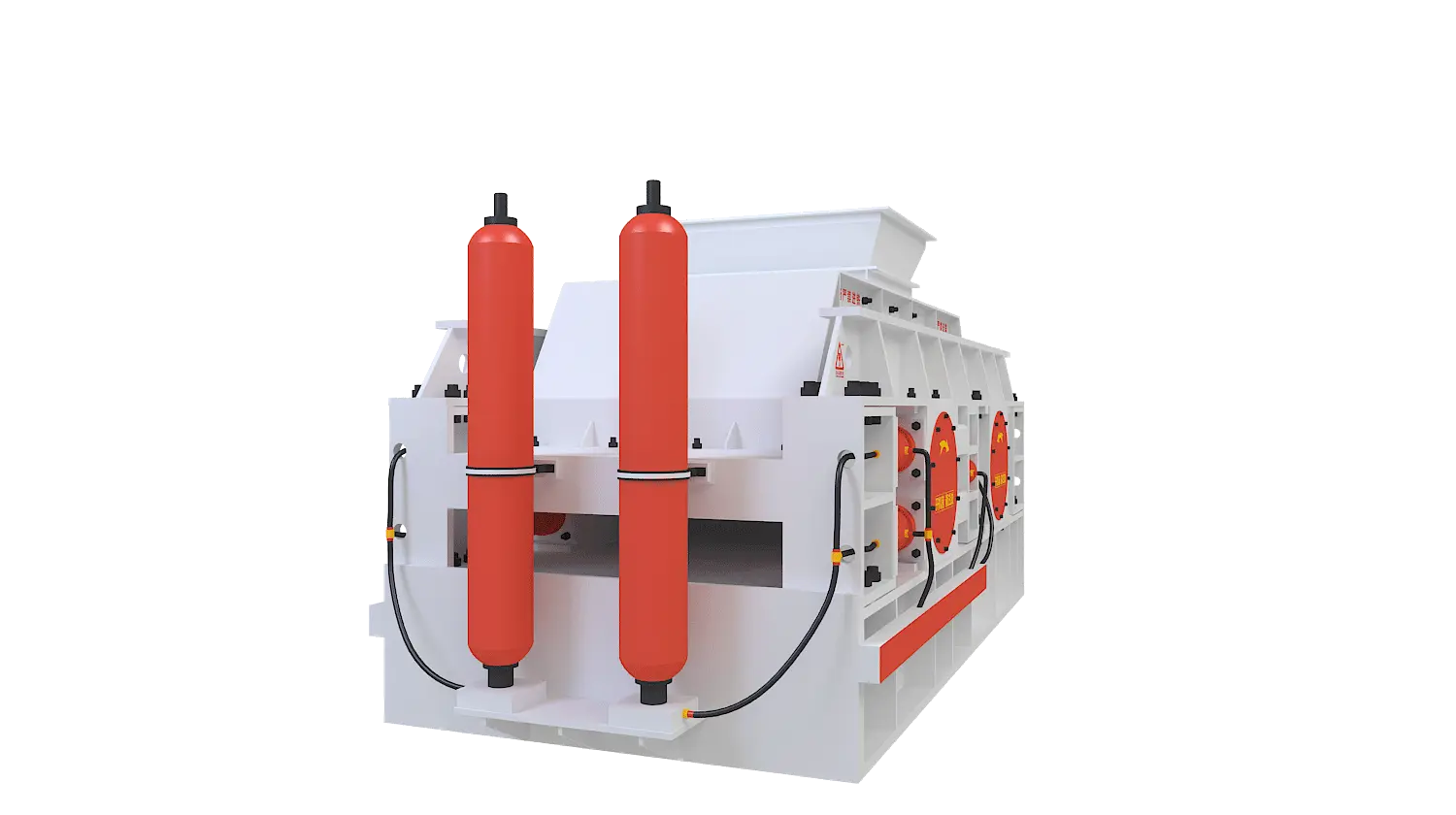 对辊制砂机360度旋转图