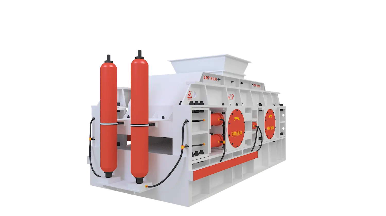 对辊制砂机360度旋转图