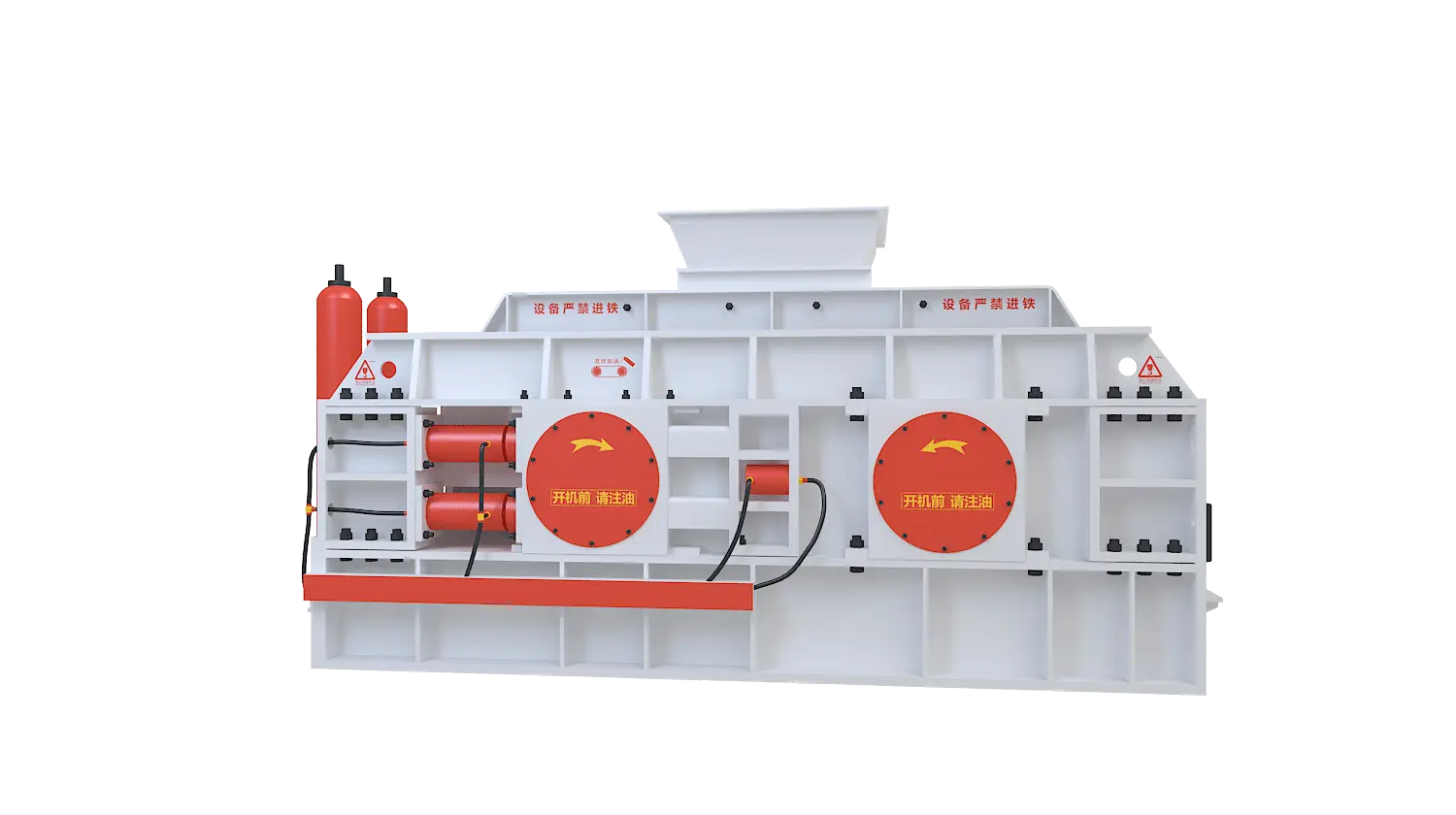 对辊制砂机360度旋转图