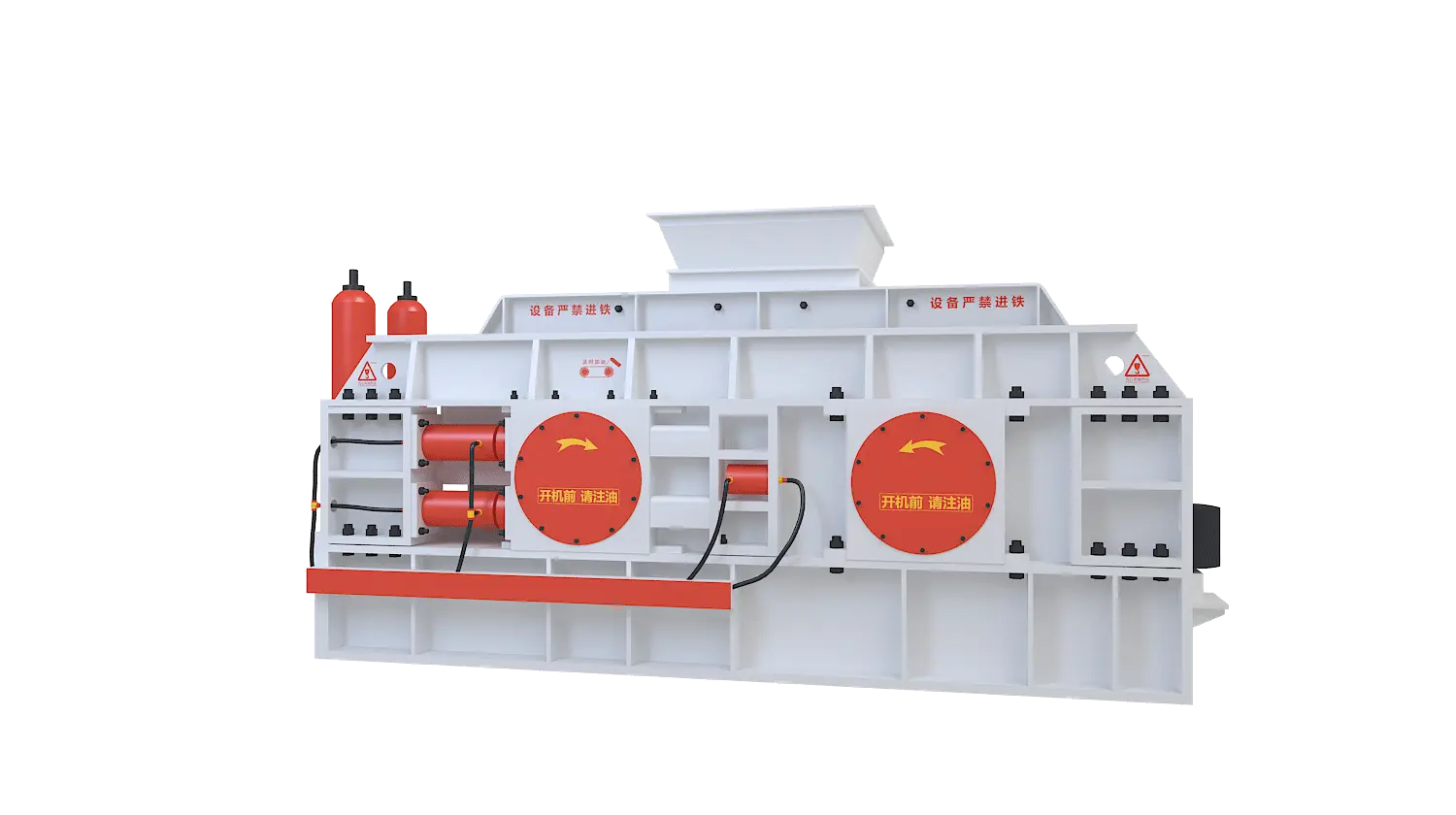 对辊制砂机360度旋转图