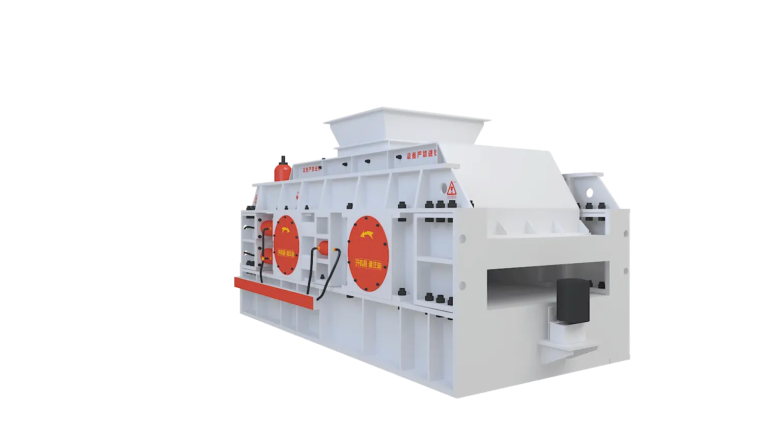 对辊制砂机360度旋转图