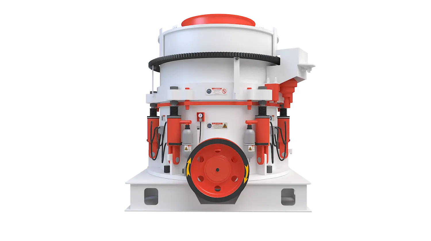 KHP系列多缸液压圆锥破碎机360度旋转图