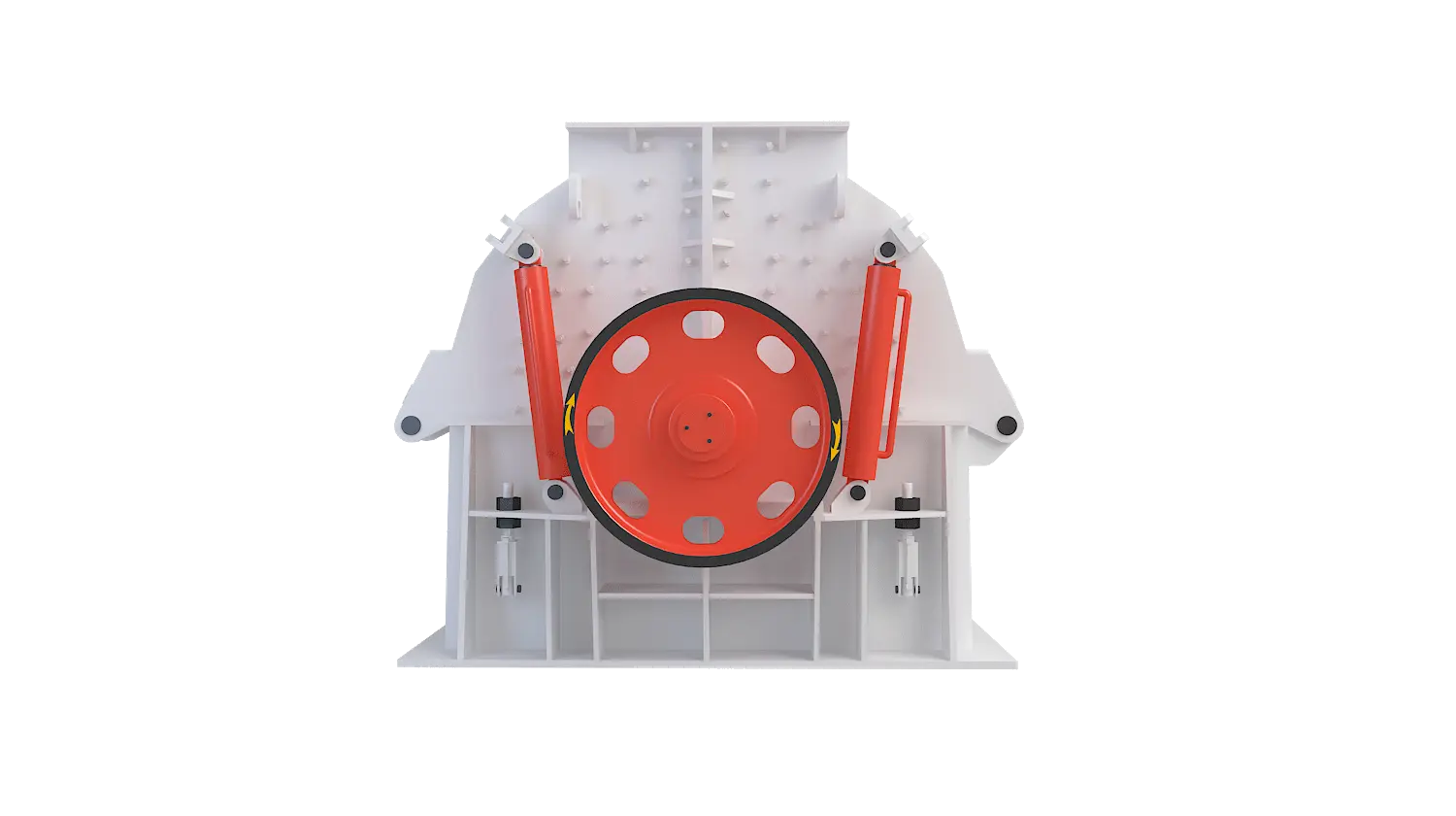 PCK系列单转子可逆制砂机360度旋转图