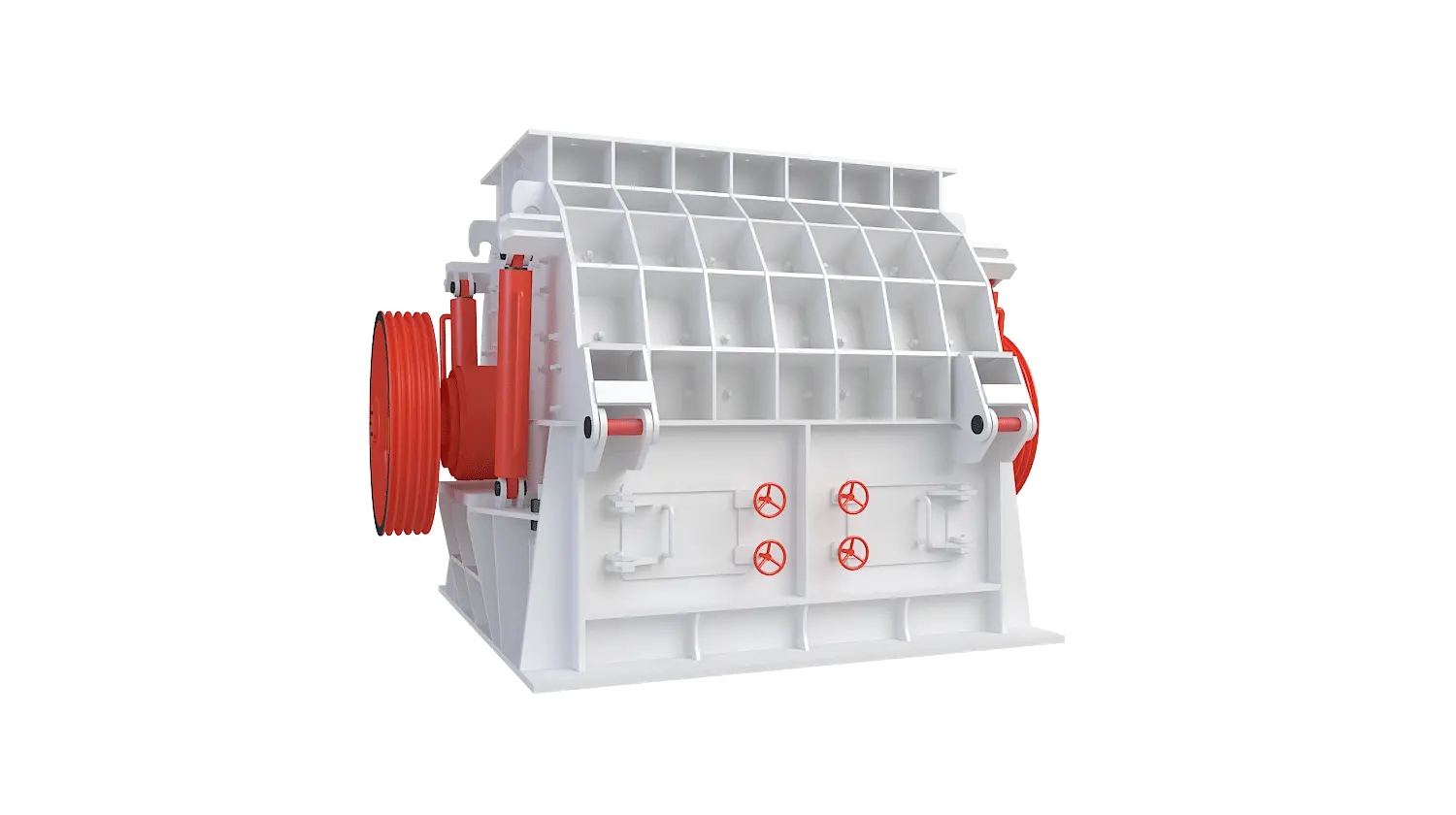 PCK系列单转子可逆制砂机360度旋转图