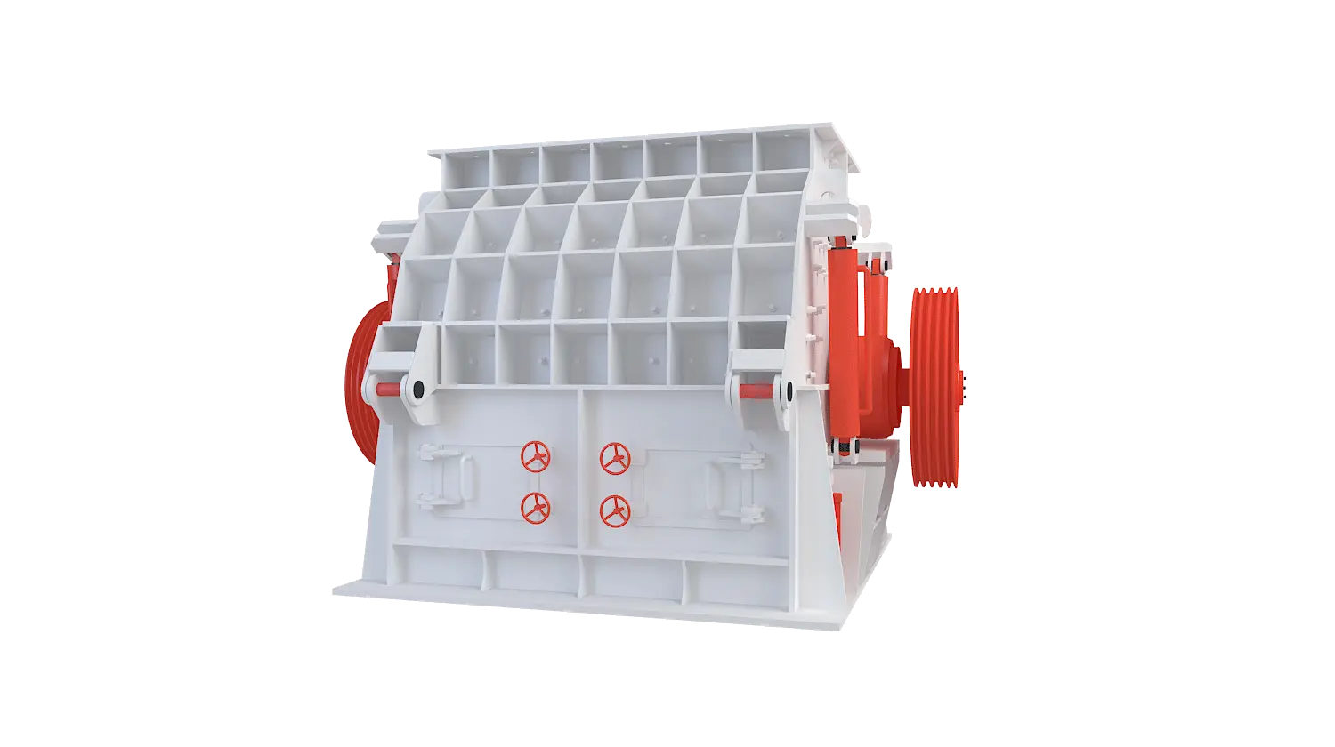 PCK系列单转子可逆制砂机360度旋转图