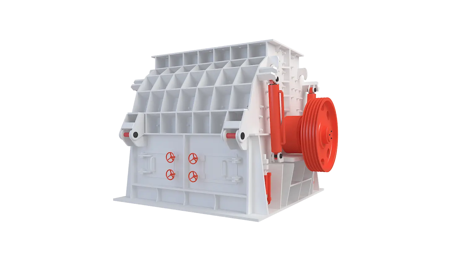 PCK系列单转子可逆制砂机360度旋转图