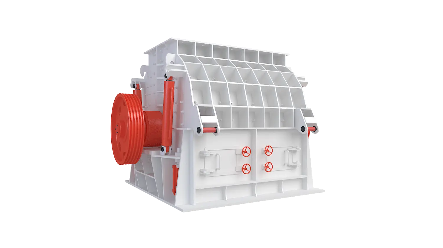 PCK系列单转子可逆制砂机360度旋转图