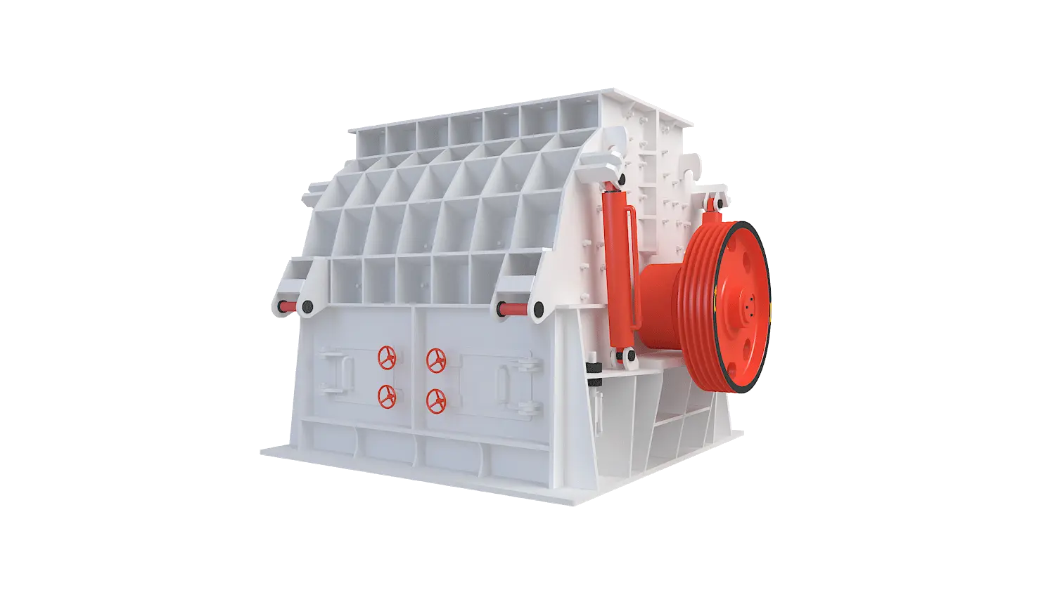 PCK系列单转子可逆制砂机360度旋转图