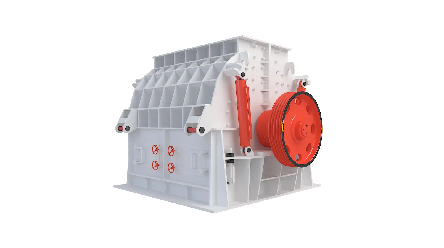 PCK系列单转子可逆制砂机360度旋转图