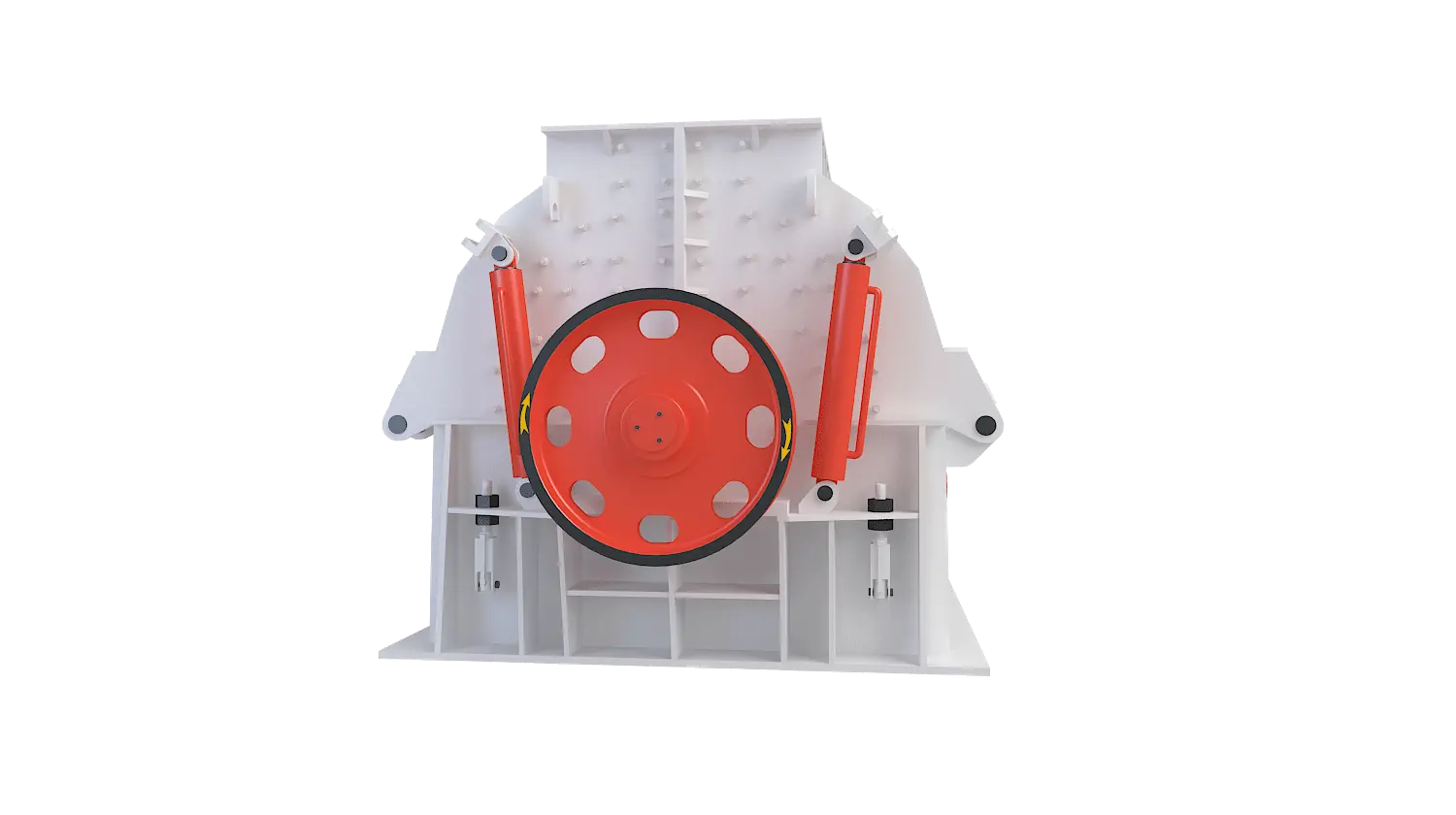 PCK系列单转子可逆制砂机360度旋转图