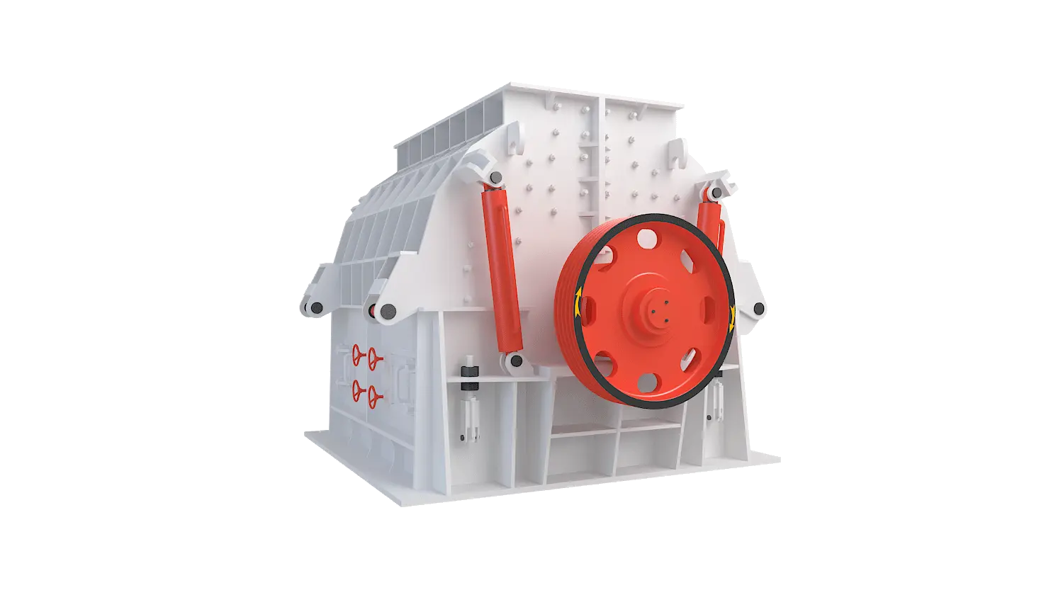 PCK系列单转子可逆制砂机360度旋转图