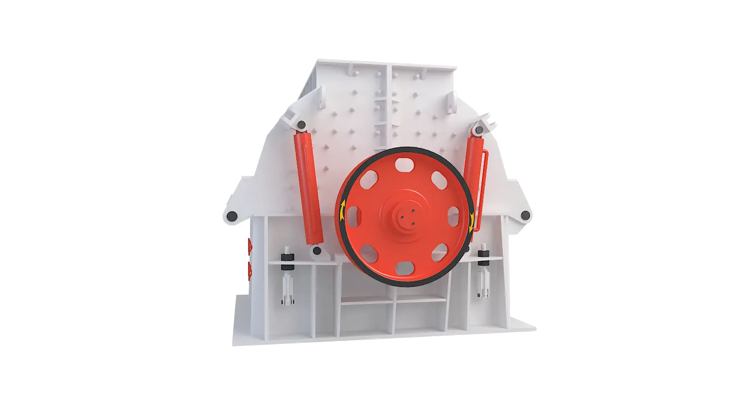 PCK系列单转子可逆制砂机360度旋转图