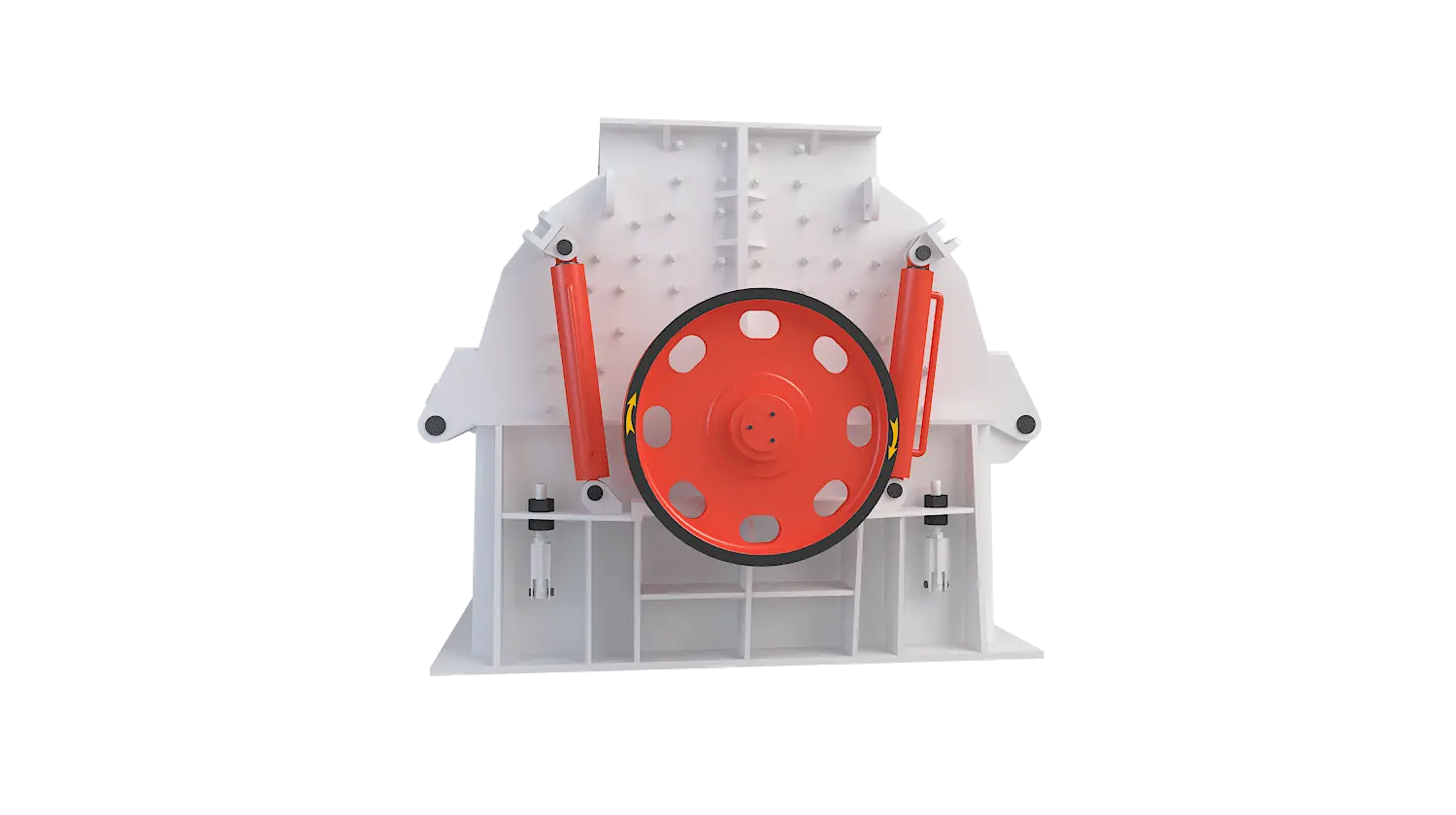 PCK系列单转子可逆制砂机360度旋转图