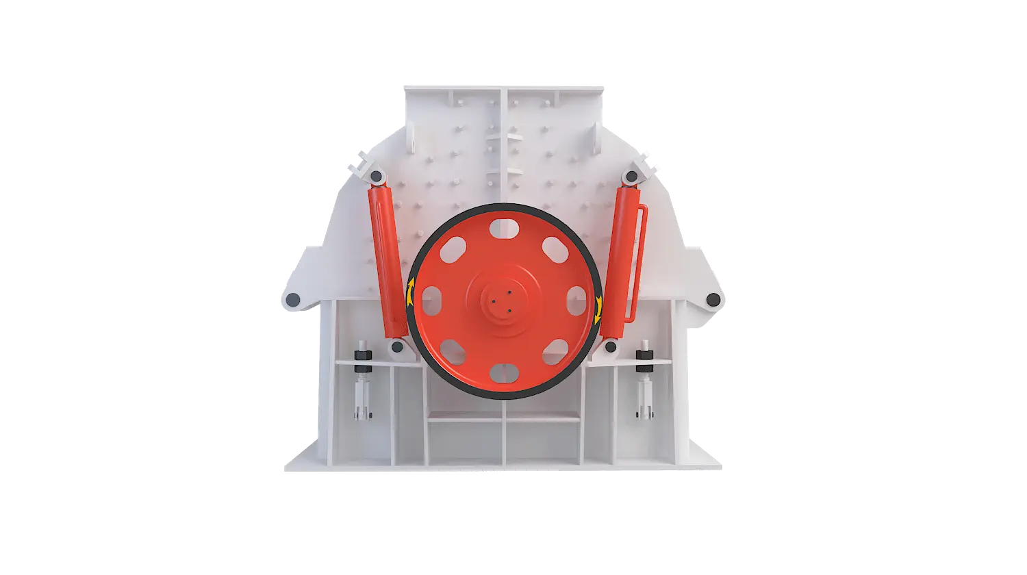 PCK系列单转子可逆制砂机360度旋转图