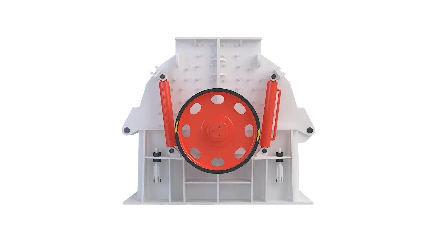 PCK系列单转子可逆制砂机360度旋转图