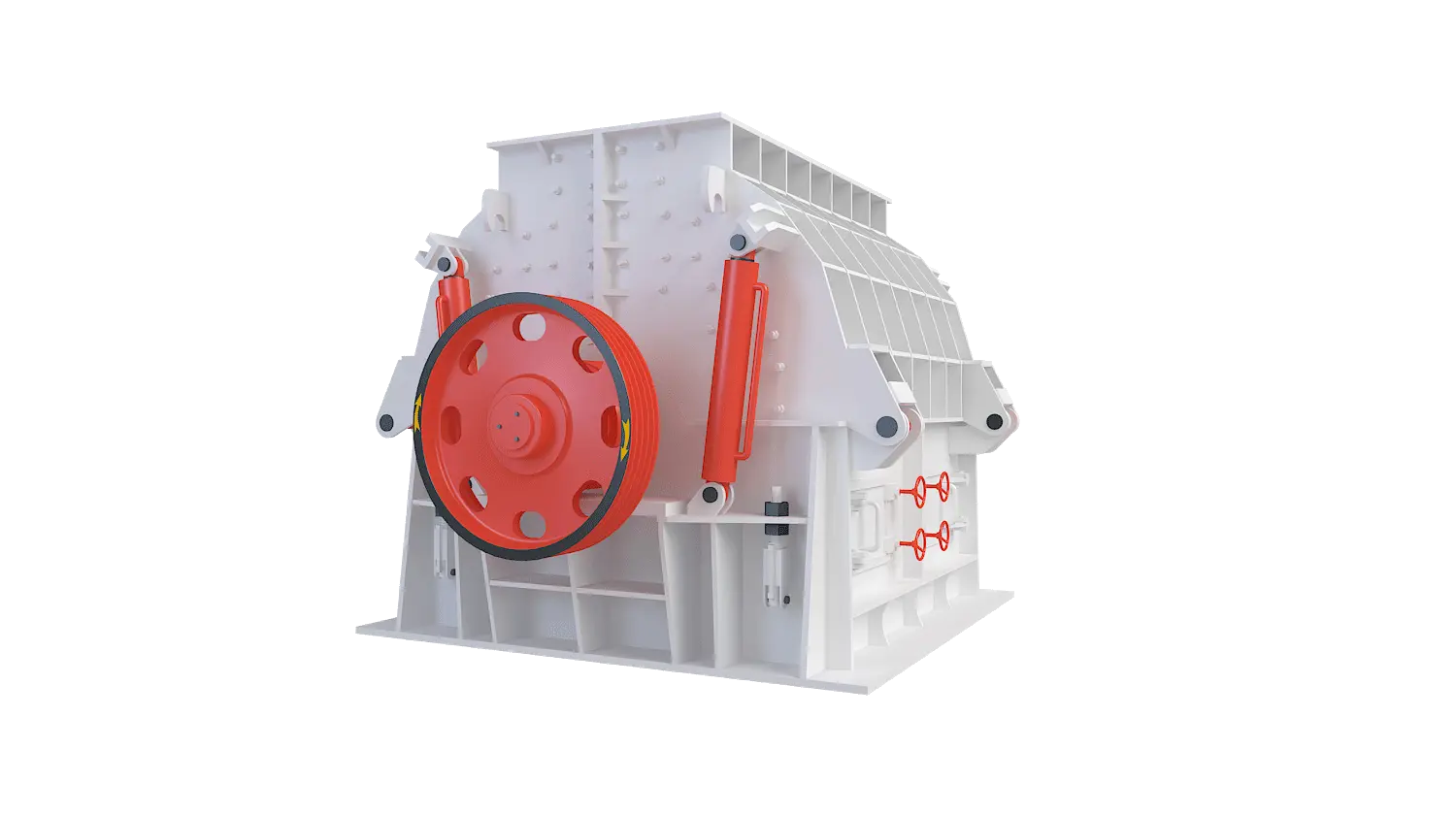 PCK系列单转子可逆制砂机360度旋转图