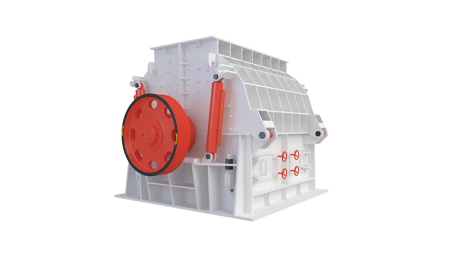 PCK系列单转子可逆制砂机360度旋转图